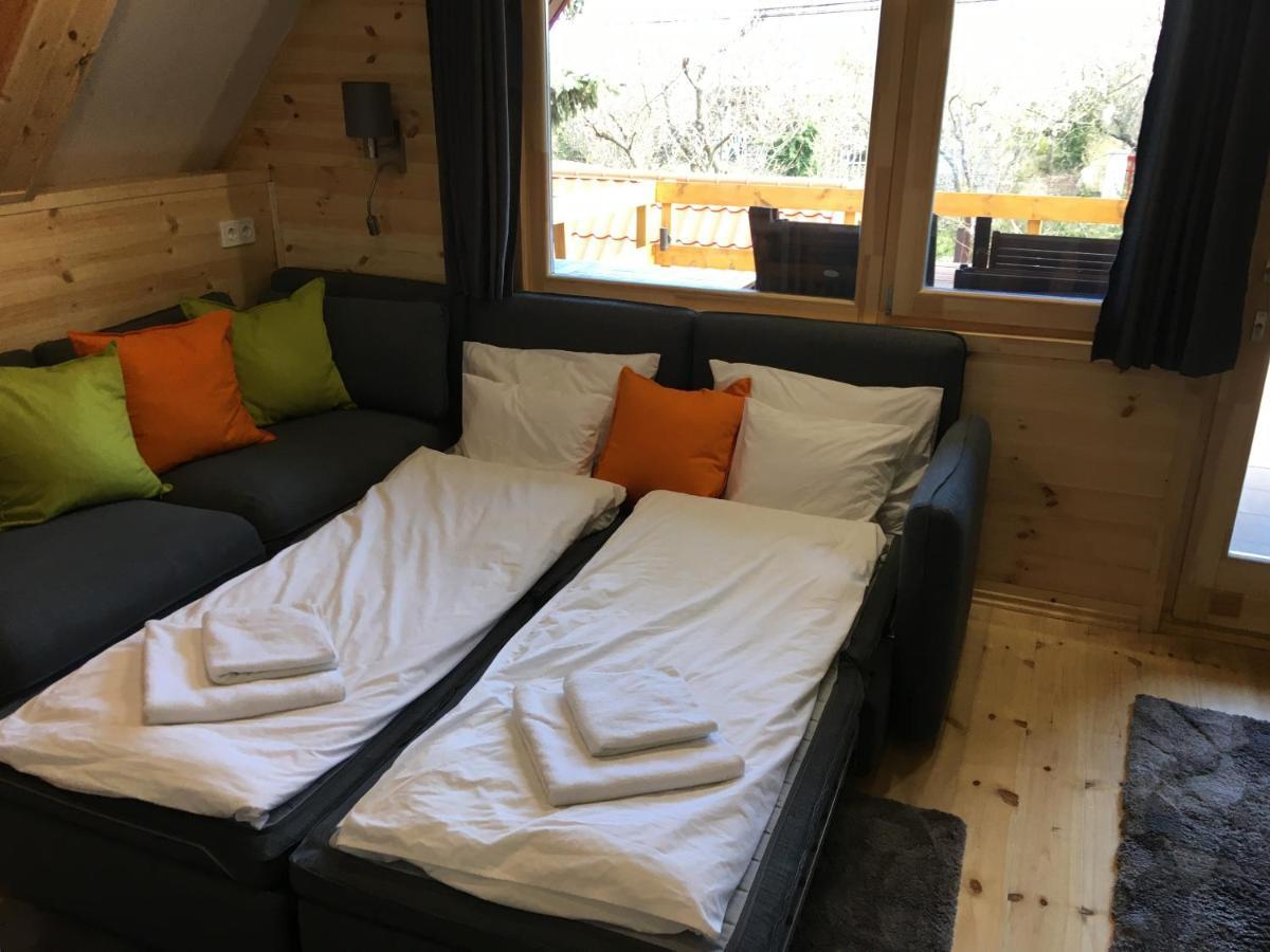 Wooden Apartman Premium Jacuzzival Alsóörs エクステリア 写真